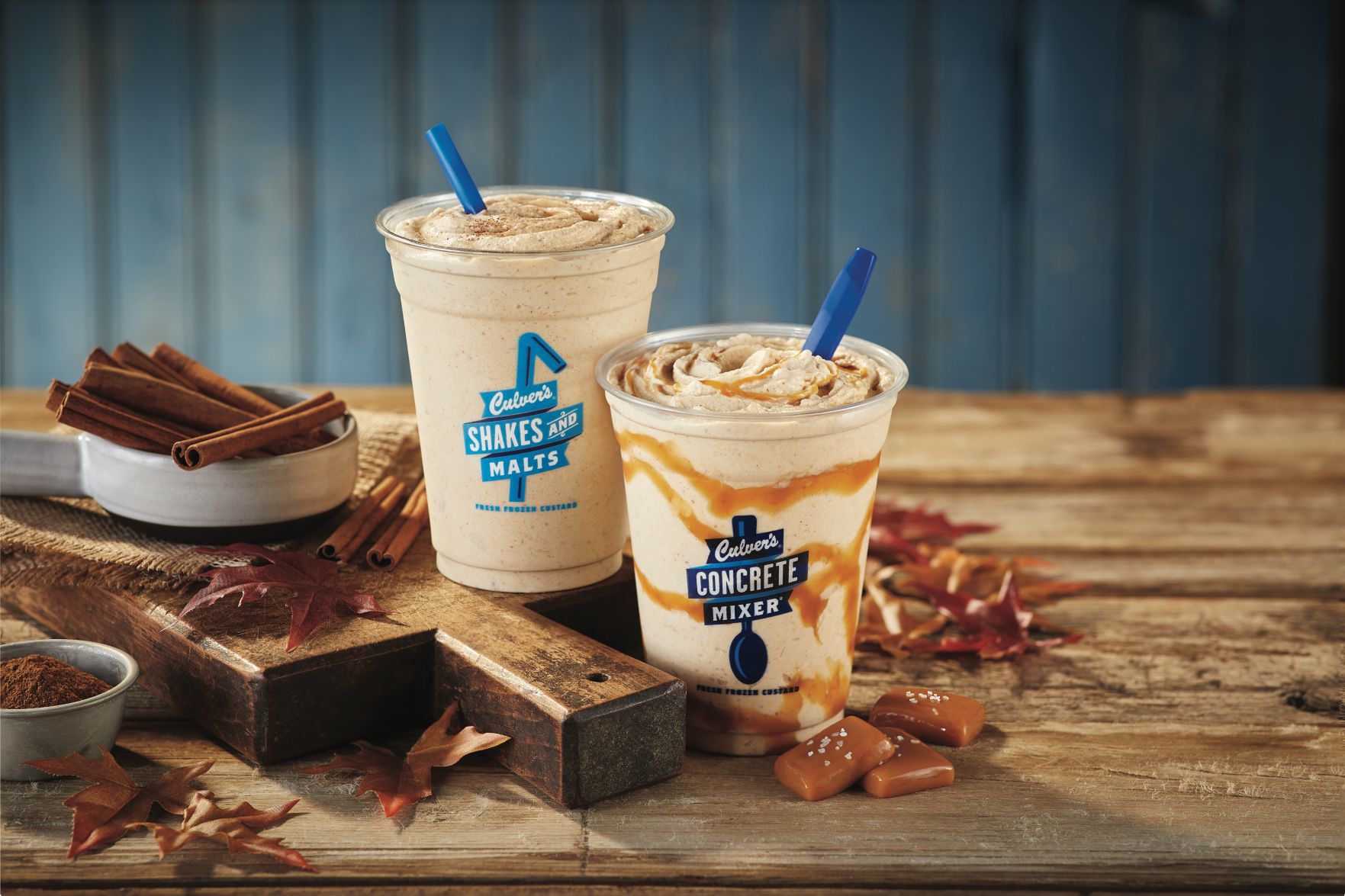 Culver's pumpkin spice custard